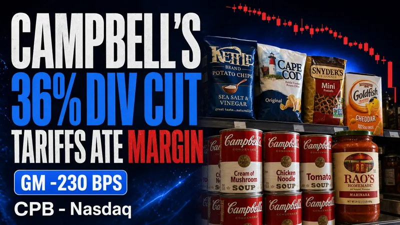 Campbell's (CPB) FY2026 10-K: Why It Cut the Dividend 36% and the Snack Problem Behind It