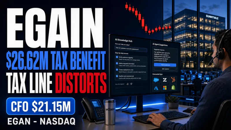 eGain (EGAN) FY2026 10-K Earnings: Net Income Down 72%, Operating Income Up 80%