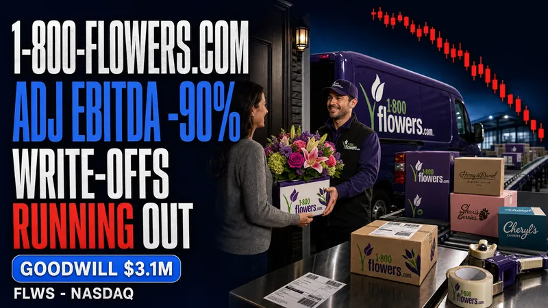 1-800-Flowers (FLWS) FY2026 10-K: Goodwill to Zero, Adjusted EBITDA Down 90%