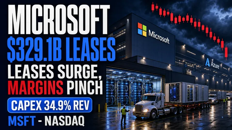 Microsoft MSFT FY2026 10-K: $115.9B Capex, Azure Up 41%, Free Cash Flow Fell Again