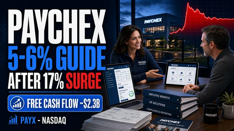 Paychex Grew 17% - Then Told You Not to Expect It Again (PAYX)
