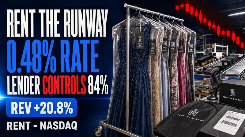 Rent the Runway (RENT) Q2 FY2026 Earnings: The 0.48% Interest Rate Explained