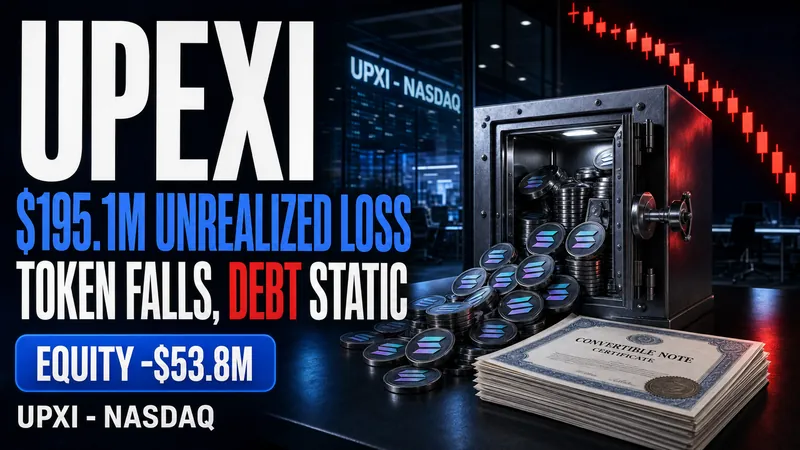 Upexi (UPXI) FY2026 10-K: Solana Treasury Loss, Negative Equity and SOL-Settled Notes